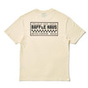 Baffle Haus Flags Tee - Soft Cream