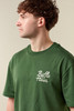 Baffle Haus Mustang Tee - Forest Green