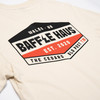 Baffle Haus Retro Tee - Vintage Cream
