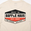 Baffle Haus Retro Tee - Vintage Cream