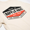 Baffle Haus Retro Tee - Vintage Cream
