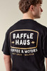 Baffle Haus Coffee & Motors Tee - Black