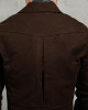 Pike Brothers 1932 Roadster Jacket Moleskin - Soil Brown