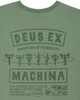 Deus Kumbaya Ls Tee - Loden Frost Green