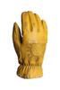 John Doe Coyote Short Cuff Riding Gloves- Yellow Grey