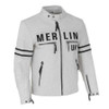 Merlin Revival Leather Jacket - White