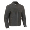 Merlin Revival Leather Jacket - Black