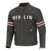 Merlin Revival Leather Jacket - Black/Vintage