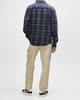 Deus Vacay Check Shirt- Navy Check