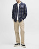 Deus Vacay Check Shirt- Navy Check