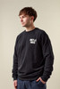 Baffle Haus Pour Decisions Sweatshirt - Jet Black