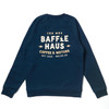 Baffle Haus Coffee & Motors Sweatshirt - Pageant Blue