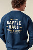 Baffle Haus Coffee & Motors Sweatshirt - Pageant Blue