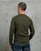 Pike Brothers 1927 Henley Shirt Mojave Green LS Tee