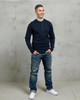 Pike Brothers 1927 Henley Shirt Mojave Blue LS Tee
