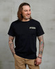 Pike Brothers Sports Tee Monkey Business - Black