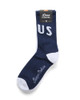 Deus Ranger Socks - Navy/White