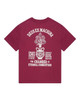 Deus Seoul Ceramic Tee - Burgundy