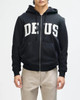 Deus Victory Lap Zip Hoodie - Black