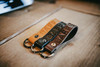 Baffle Leather Keyring
