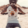Wildust Sisters Ride & Shine Tee - White/Khaki
