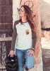 Wildust Sisters Ride & Shine Tee - White/Khaki