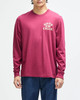 Deus Quick Strike LS Tee - Burgundy