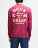Deus Quick Strike LS Tee - Burgundy