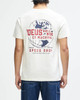 Deus Global Spark Tee - Vintage White