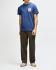 Deus Mudflap Tee - Mechanic Blue