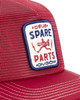 Deus Mudflap Trucker - Cherry Red