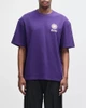 Deus Strata Tee - Violet Indigo