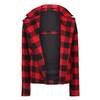 MotoGirl Jessie Flannel Jacket (Red)
