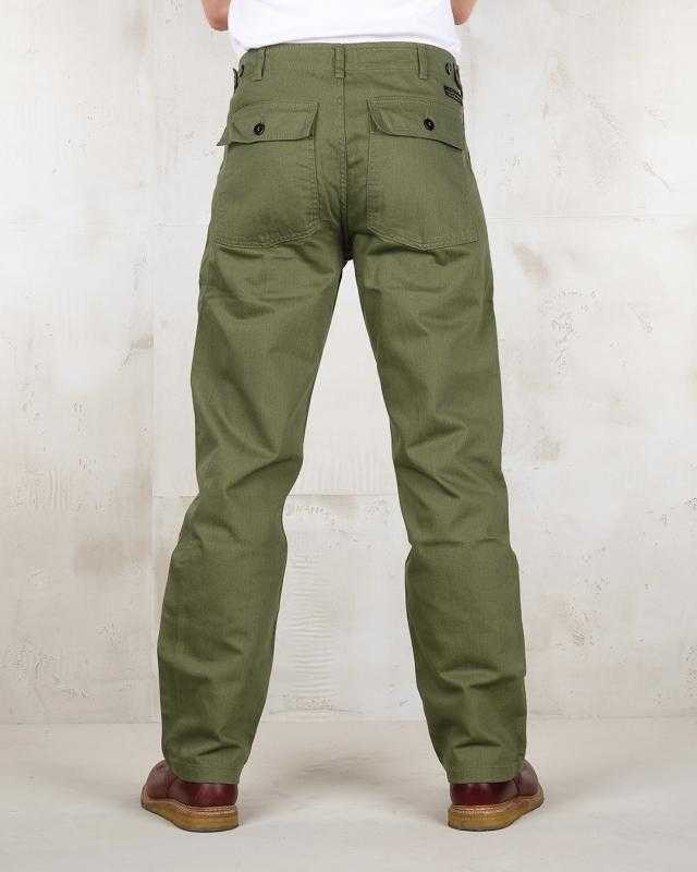 Pike Brothers 1962 OG-107 Pants Olive Trousers - Baffle Haus