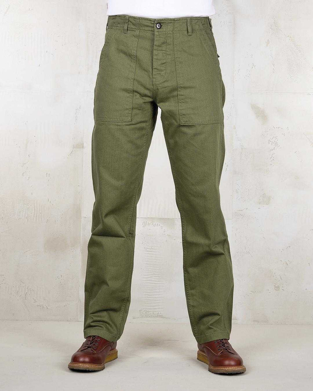 Pike Brothers 1962 OG-107 Pants Olive Trousers - Baffle Haus