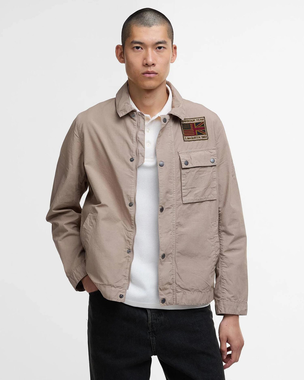 Barbour International Workers Casual Jacket - Timberwolf