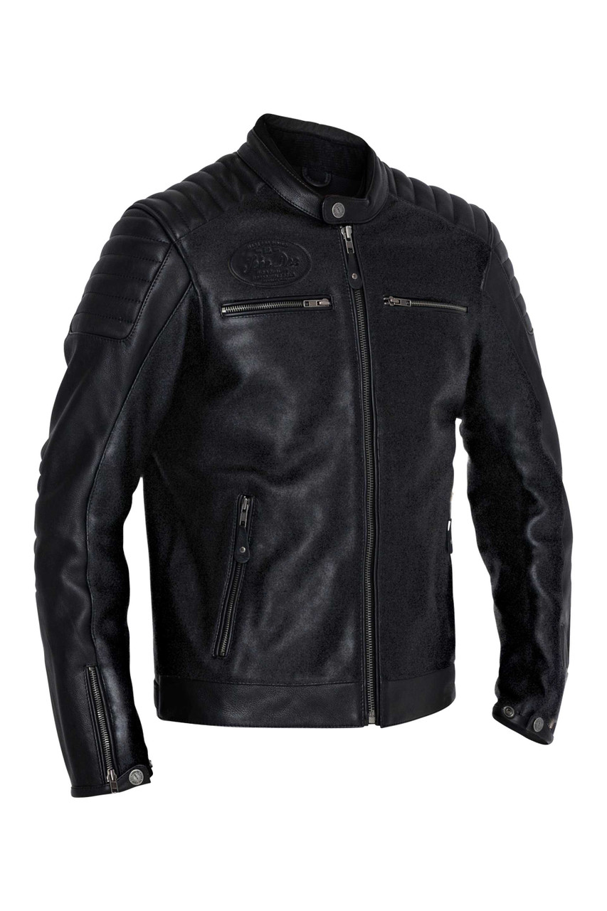 John Doe - Dexter Leather Jacket - Black - Baffle Haus