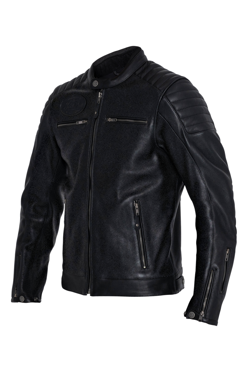 John Doe - Dexter Leather Jacket - Black - Baffle Haus