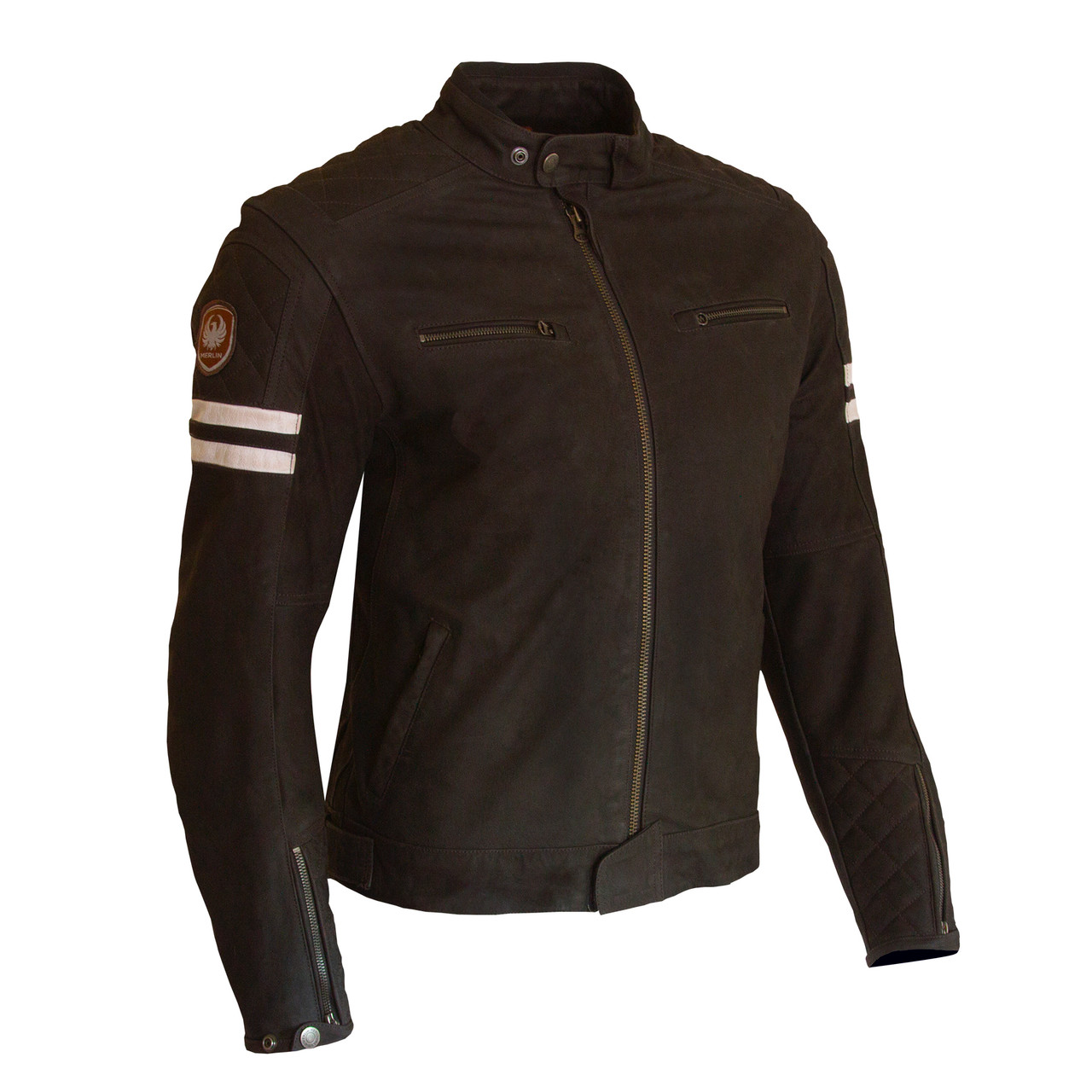 Merlin - Hixon II Jacket - Brown- Baffle Haus