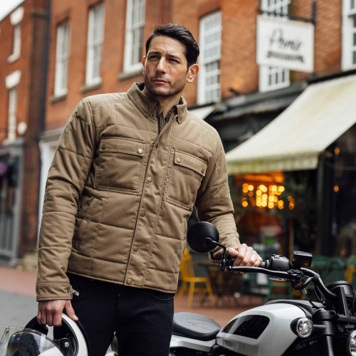 Merlin Codsall Baffle Jacket Tan