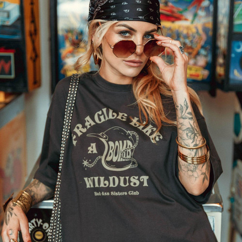 Wildust Sisters Fragile Tee Wildust Sisters Fragile Tee