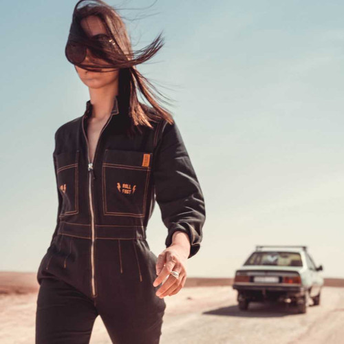 Wildust - Aviator Jumpsuit - Asphalt