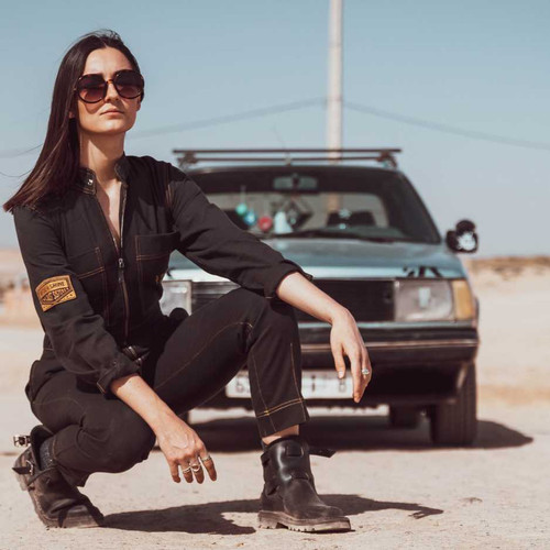 Wildust - Aviator Jumpsuit - Asphalt