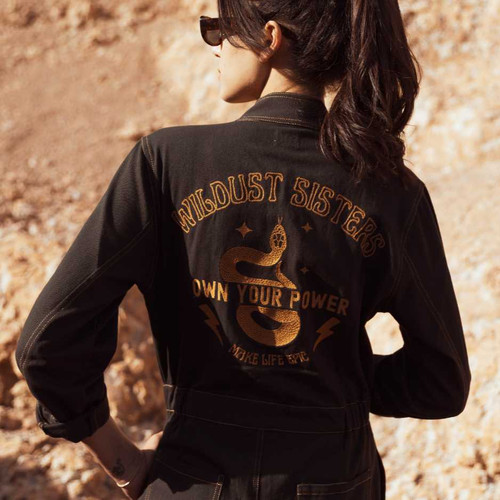 Wildust - Aviator Jumpsuit - Asphalt