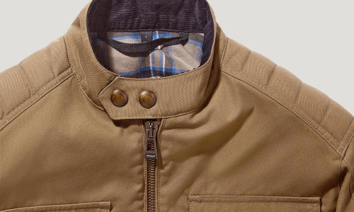 Belstaff Roberts Motorcycle Jacket - Olive