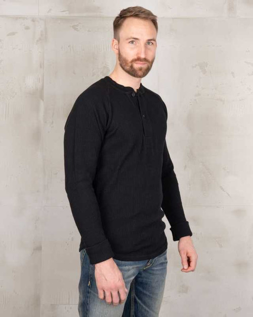 Copy of Pike Brothers 1936 Waffle Shirt - Black