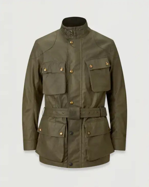 Belstaff Trialmaster Ultracore Jacket - Olive Green