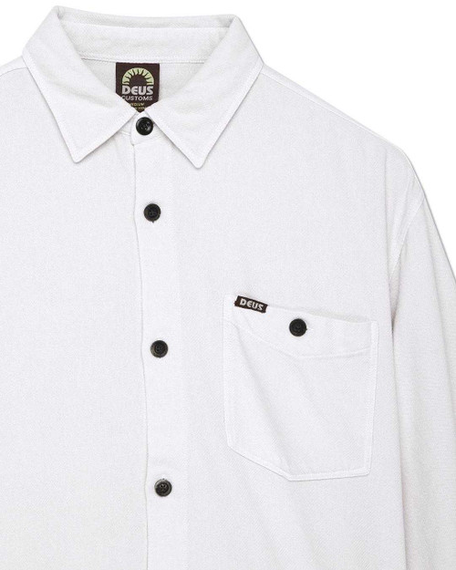 Deus Keon Shirt - Dirty White