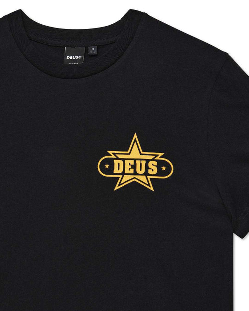 Deus Gumshoe Tee - Black Deus Gumshoe Tee - Black