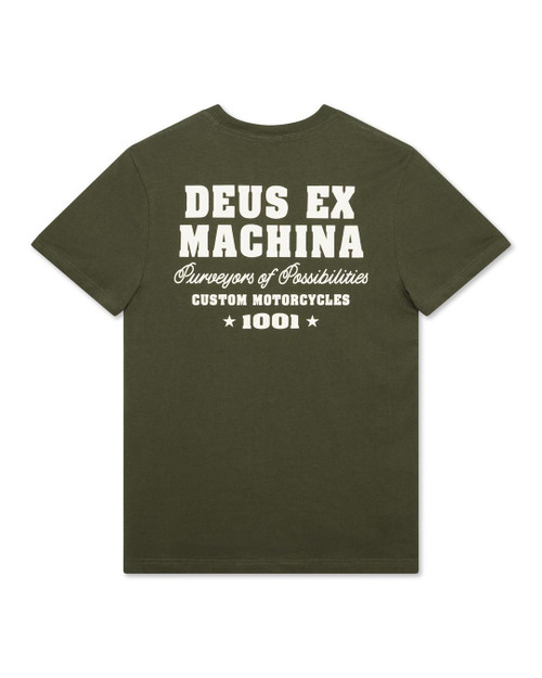 Deus Gumshoe Tee - Cypress Green Deus Gumshoe Tee - Cypress Green